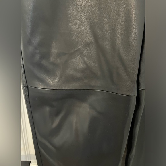 Mango Faux leather pants - Picture 2 of 5